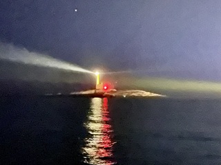 Phare de Vieste (IT) , 20 juillet 2023, Photo argentique.