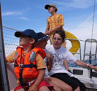 L'enfant et la voile