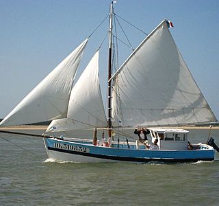 Déco de voiles.