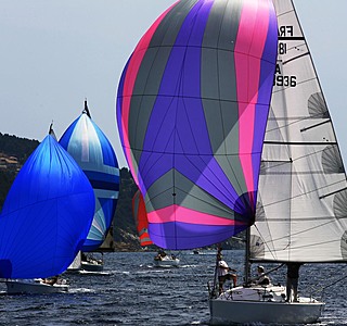 Voiles en couleurs