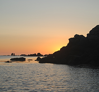 Rivages : Falaise, crique, Aber, plage...