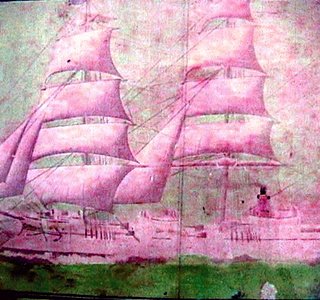 Voiles, coques, ponts et apparaux de vieux gréements 